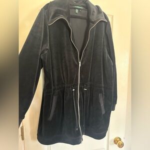 Lauren Ralph Lauren Black Teddy Jacket
